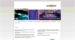 Desktop Screenshot of das-licht-team.de